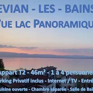 Vue Lac Panoramique Évian-les-Bains
